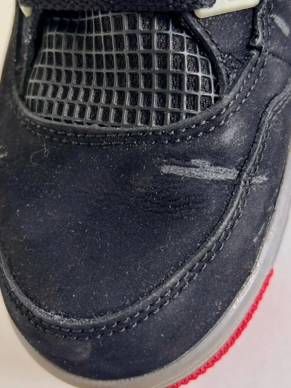 Air Jordan 4 Bred 2012 Size 10.5 Restoration Project Parts Repair